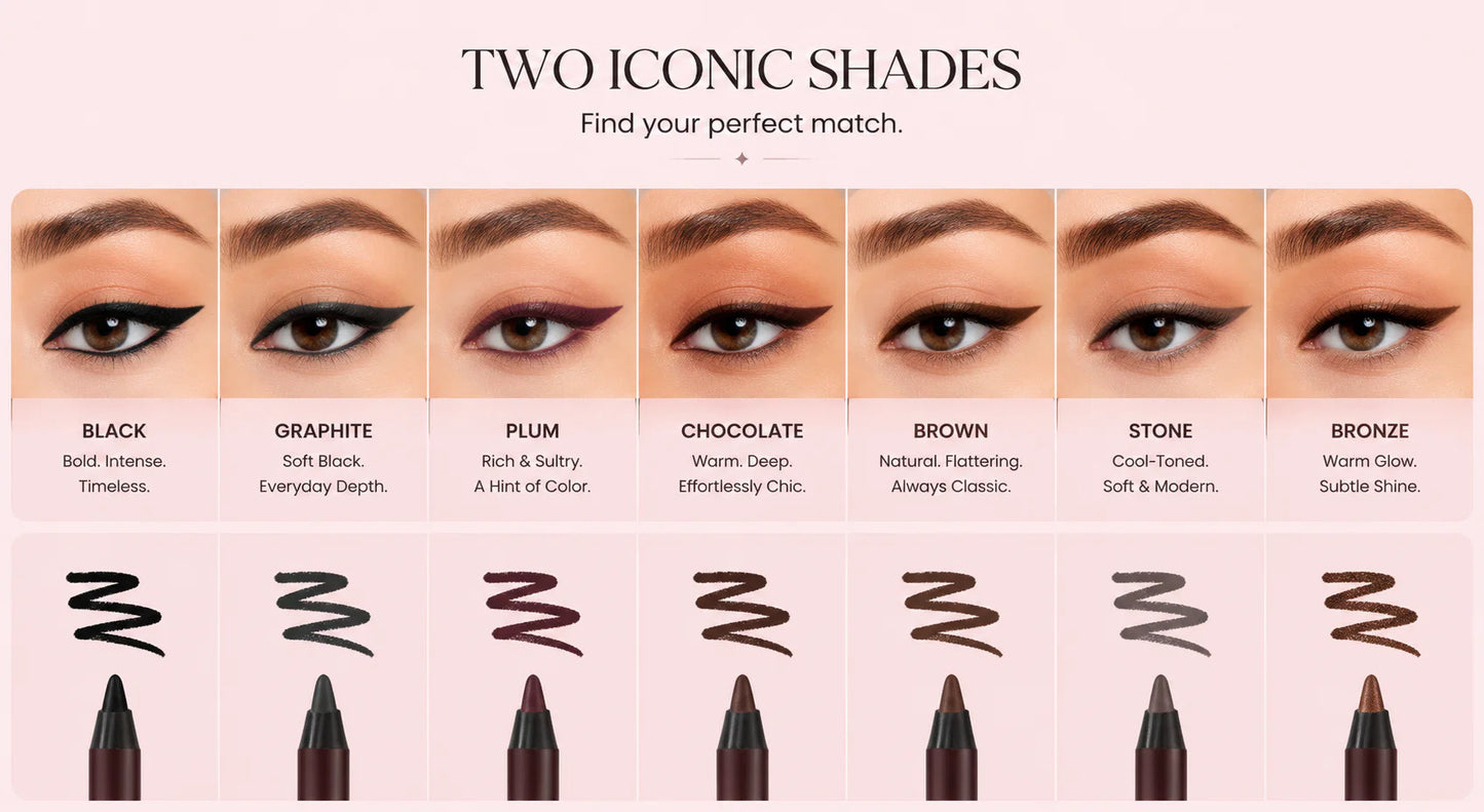 LAST DAY - BUY 1 GET 1 FREE💜24HR Waterproof Eyeliner — Day to Night Wear